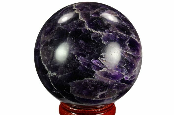 Polished Amethyst Sphere #124521